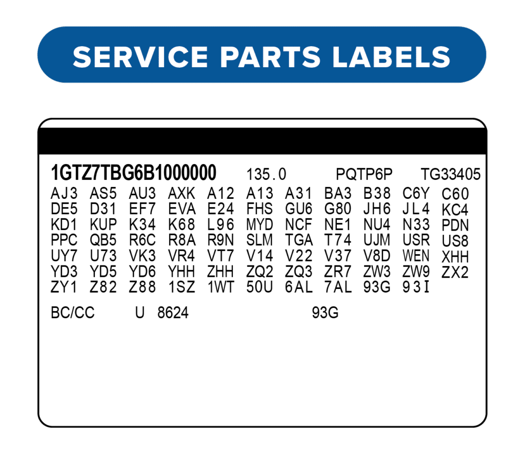 Auto Data Labels, car labels, vin labels replacement, vehicle certification label, door vin sticker replacement