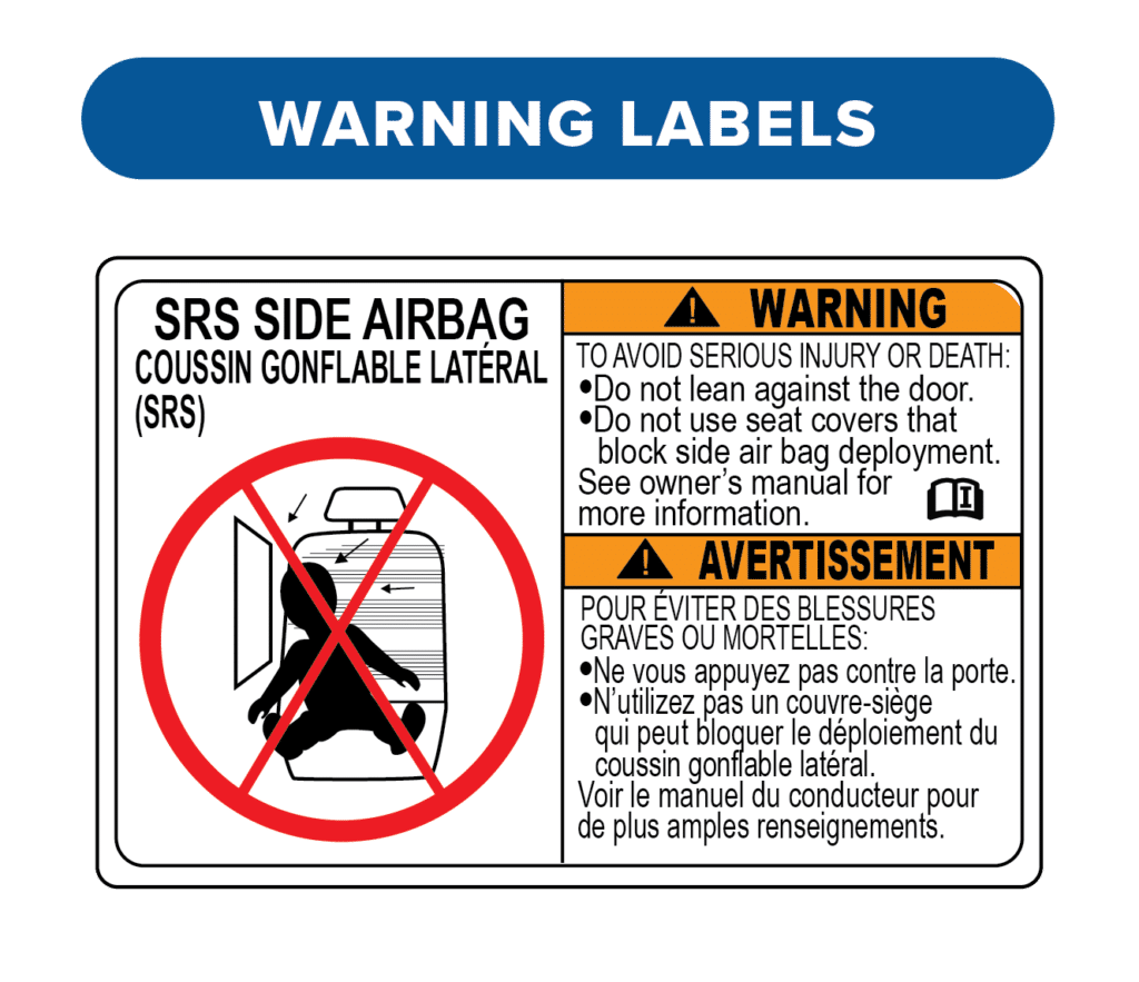 Auto Data Labels, car labels, vin labels replacement, vehicle certification label, door vin sticker replacement